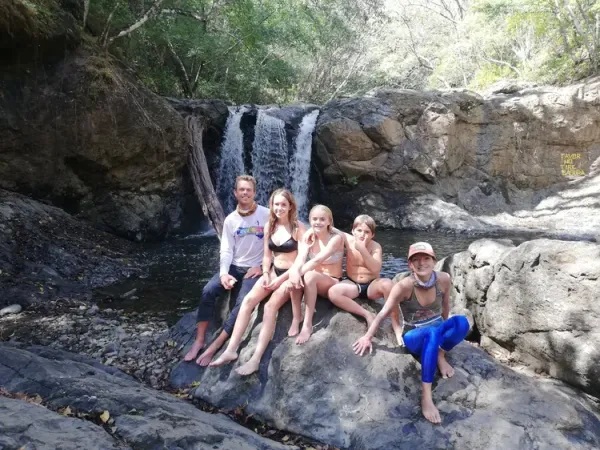 Waterfall tour in Pilas Blancas